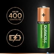 Duracell duralock recharge ultra 2500 mah - aa - 4db / cs