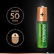 Duracell duralock recharge ultra 900 mah - aaa - 2db / cs
