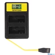 Patona SMART DUPLA LCD USB AKKUMULÁTOR TÖLTŐ CANON LP-E8 550D 600D 650D 700D