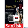 SanDisk 32GB microSDHC™ Mobile Extreme PRO™ memóriakártya, + adapter, (100/90MB/s), UHS-1, V30, A1 + Rescue Pro Deluxe