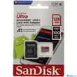 SanDisk 128GB microSDXC™ Mobile Ultra™ memóriakártya (140MB/s) class 10, A1 + adapter + Android APP