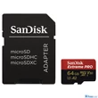 SanDisk 64GB microSDXC™ Mobile Extreme PRO™ memóriakártya, + adapter, (200/90MB/s) UHS-I, A2, C10, V30 + Rescue Pro Deluxe