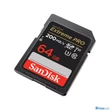 SanDisk 64GB Extreme PRO SDXC™ memóriakártya (200/90MB/s) UHS-I, Class 10, U3, V30