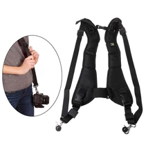 Caden dupla vállpánt, heveder két fényképezőhöz (gömbcsavar plate)