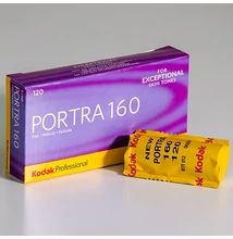 Kodak Portra 160 120  professzionális negatív rollfilm csomag