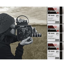 Foma Fomapan R 100 Fordítós 16Mm 2X Perforált Fekete-Fehér Negatív Film (30,5M Tekercsben)