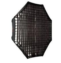 Linkstar 110cm-es ernyőként nyitható octobox (méhsejtráccsal) QSOB-11HC