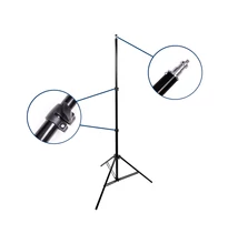 P&V lámpatartó állvány, vakuállvány 72-230cm, spigot fej