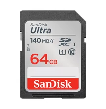 SanDisk 64GB SDXC™ Ultra™ memóriakártya (140/10MB/s) UHS-1, class 10