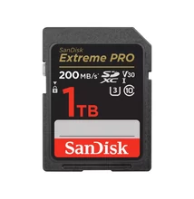 SanDisk 1TB Extreme PRO SDXC™ memóriakártya ( 200/140MB/s) UHS-I, Class 10, U3 