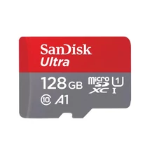 SanDisk 128GB microSDXC™ Mobile Ultra™ memóriakártya (140MB/s) class 10, A1 + adapter + Android APP