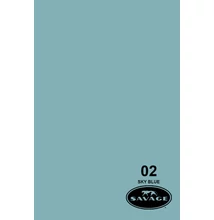 Savage Papírháttér 2.72m x 11m (02 sky blue)