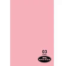 Savage Papírháttér 2.72m x 11m (03 coral )