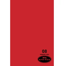 Savage Papírháttér 2.72m x 11m (08 primary red)