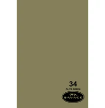 Savage Papírháttér 2.72m x 11m (34 olive green)