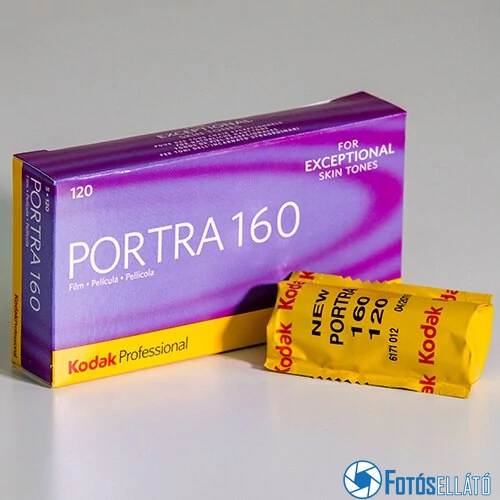 Kodak Portra 160 120  professzionális negatív rollfilm csomag
