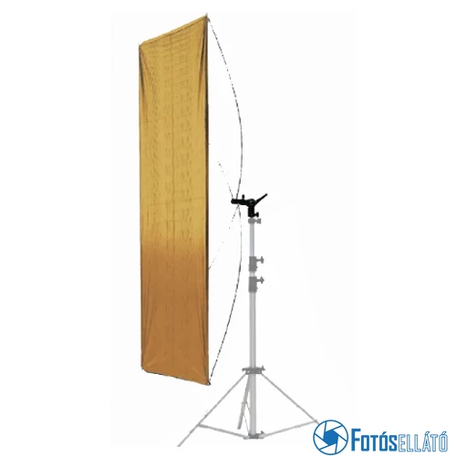 Falcon Eyes Derítőlap panel (arany / fehér) 89x178cm