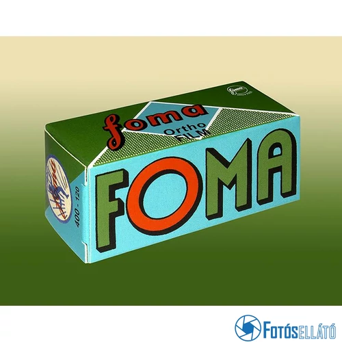 Foma Ortho 400 120 Fekete-Fehér Negatív Ortokromatikus Rollfilm
