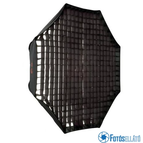 Linkstar 110cm-es ernyőként nyitható octobox (méhsejtráccsal) QSOB-11HC