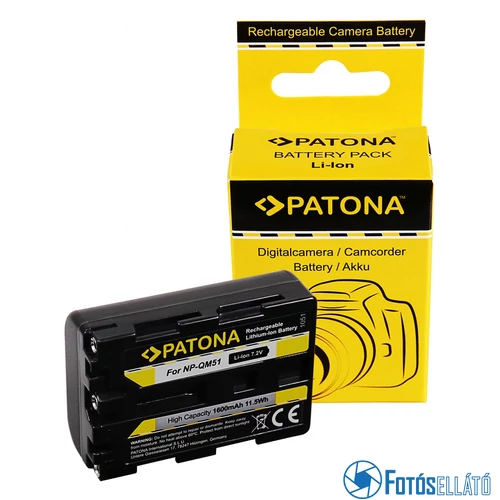 Patona AKKUMULÁTOR SONY NP-FM55 QM51 FM50 DSLR-A100