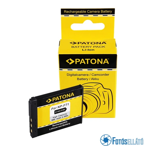 Patona AKKUMULÁTOR SONY CYBER-SHOT DSC T1 T3 T5 T9 T11 T33 NP-FT1