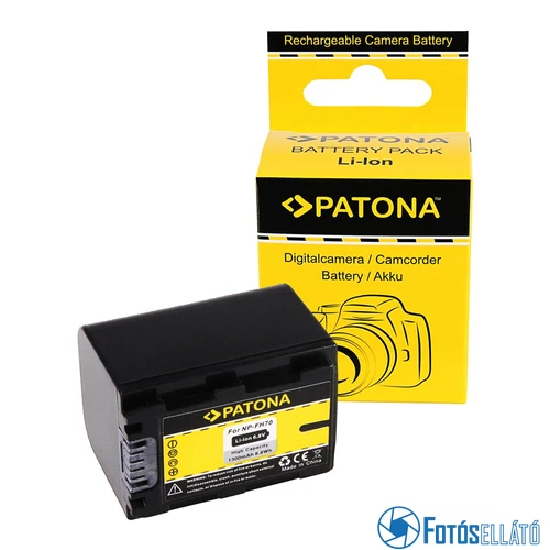 Patona AKKUMULÁTOR SONY NP-FH70 NP-FH100 NP-FH30 NP-FH40 NP-FH50