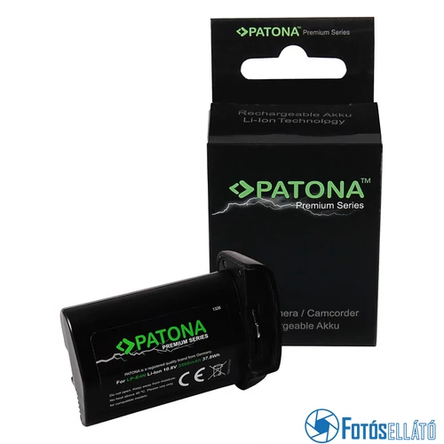 Patona PRÉMIUM AKKUMULÁTOR CANON LP-E4N EOS-1DS MARK III EOS-1D MARK III EOS-1D MARK IV EOS-1D X LG-CELLS