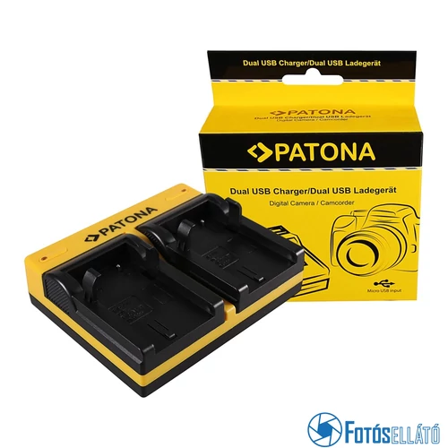 Patona DUPLA AKKUMULÁTOR TÖLTŐ NIKON EN-EL1 COOLPIX 775 880 885 995 4300 4500 4800 5000 5400