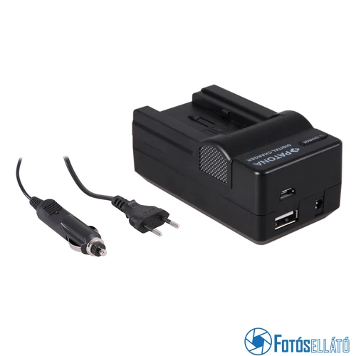 Patona 4IN1 AKKUMULÁTOR TÖLTŐ CANON NB12L NB13L LEGRIA MINI X POWERSHOT G7X INCL. CAR ADAPTER