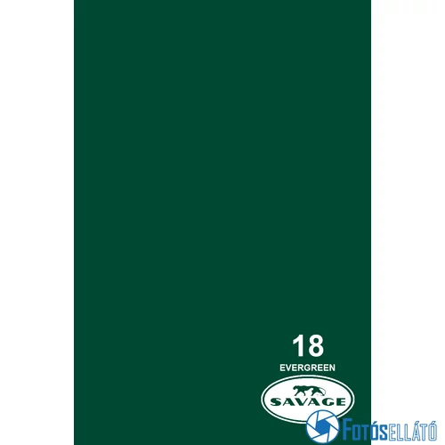 Savage Papírháttér 2.18m x 11m (18 evergreen )