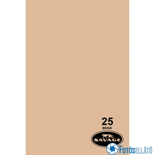 Savage Papírháttér 2.72m x 11m (25 beige )