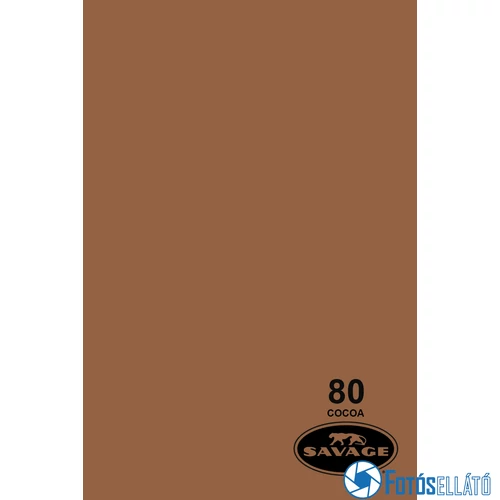 Savage Papírháttér 1.35m x 11m (80 cocoa )