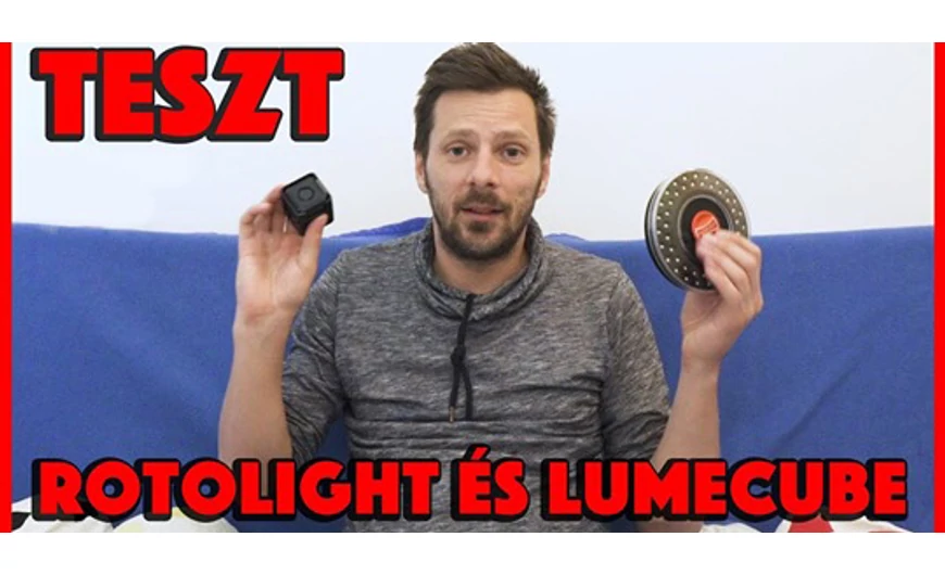 [TESZT] Rotolight vs Lume Cube
