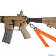 BlackRapid Cross Shot FA Orange Rifle Sling with Swivel Locking Carabiner (Single Point)