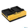 Patona DUPLA AKKUMULÁTOR TÖLTŐ SAMSUNG SLB-0837B IA-BH130C IA-BH130LB DIGIMAX I85 L74 WIDE MICRO-USB KÁBELLEL