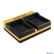 Patona DUPLA AKKUMULÁTOR TÖLTŐ SAMSUNG SLB-0837B IA-BH130C IA-BH130LB DIGIMAX I85 L74 WIDE MICRO-USB KÁBELLEL