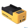 Patona AKKUMULÁTOR TÖLTŐ OLYMPUS LI-10B DB-L10A CAMEDIA C50 ZOOM C5000 ZOOM C60 SZINKRON USB LCD KIJELZŐVEL