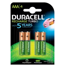 Duracell duralock recharge ultra 900 mah - aaa - 4db / cs