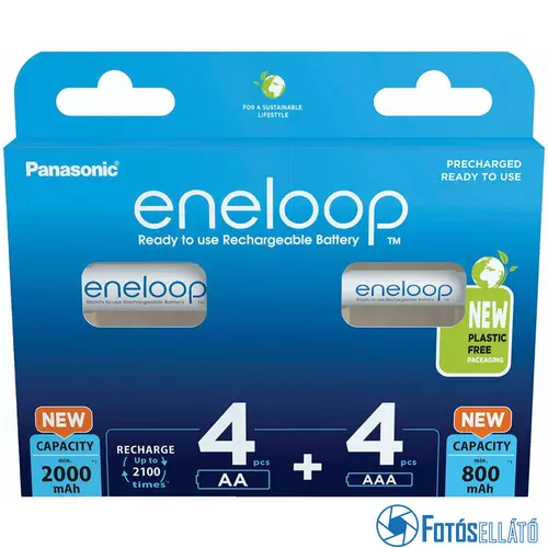 ENELOOP BK-KJMCDE44E 800MAH/AAA ÉS 2000MAH/AA AKKUMULÁTOR