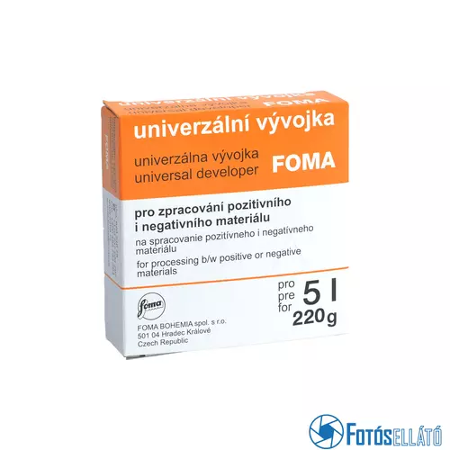 Foma Universal Developer Negatív Hívó Por 5L