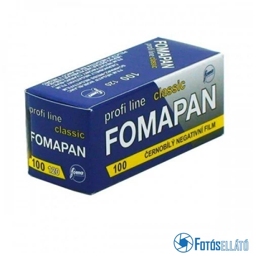 Foma Fomapan 100 120 Fekete-Fehér Negatív Rollfilm