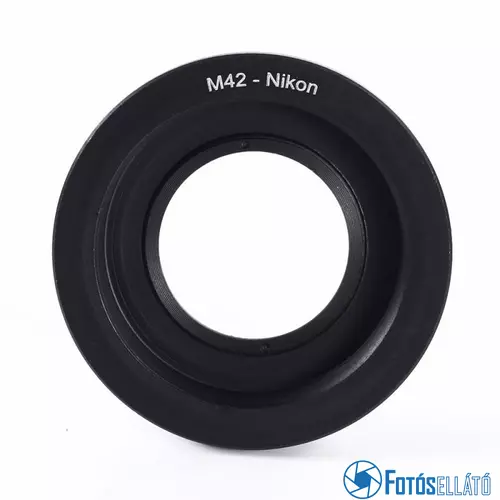 OptiBEST M42 Nikon adapter üvegtaggal (M42-AI)