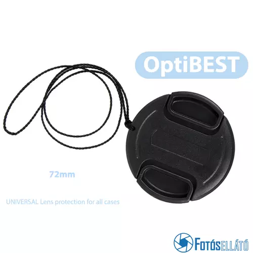 OptiBEST Objektív védő első sapka (72mm)