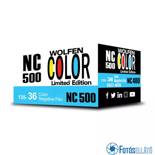Wolfen NC500 Color 400/36 színes negatív film