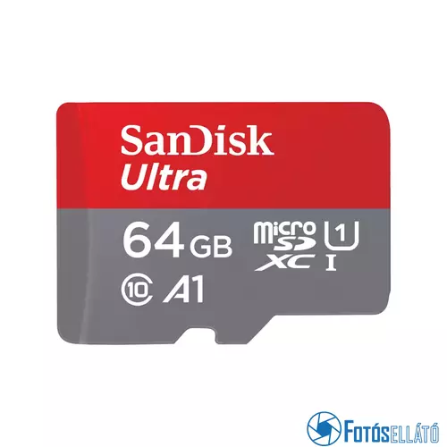 SanDisk  microSDXC™ Mobile Ultra™ memóriakártya, + adapter, (140MB/s) class 10, A1